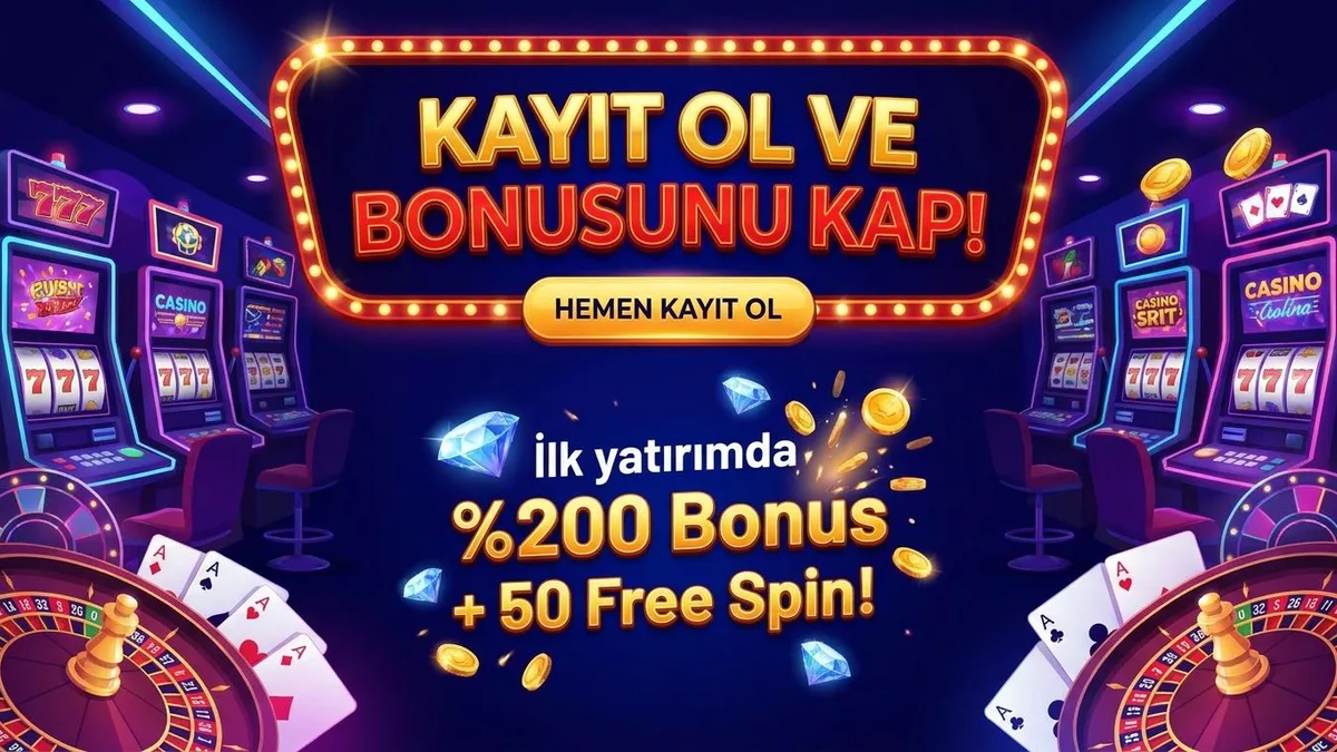 Bonusla kayıt ol